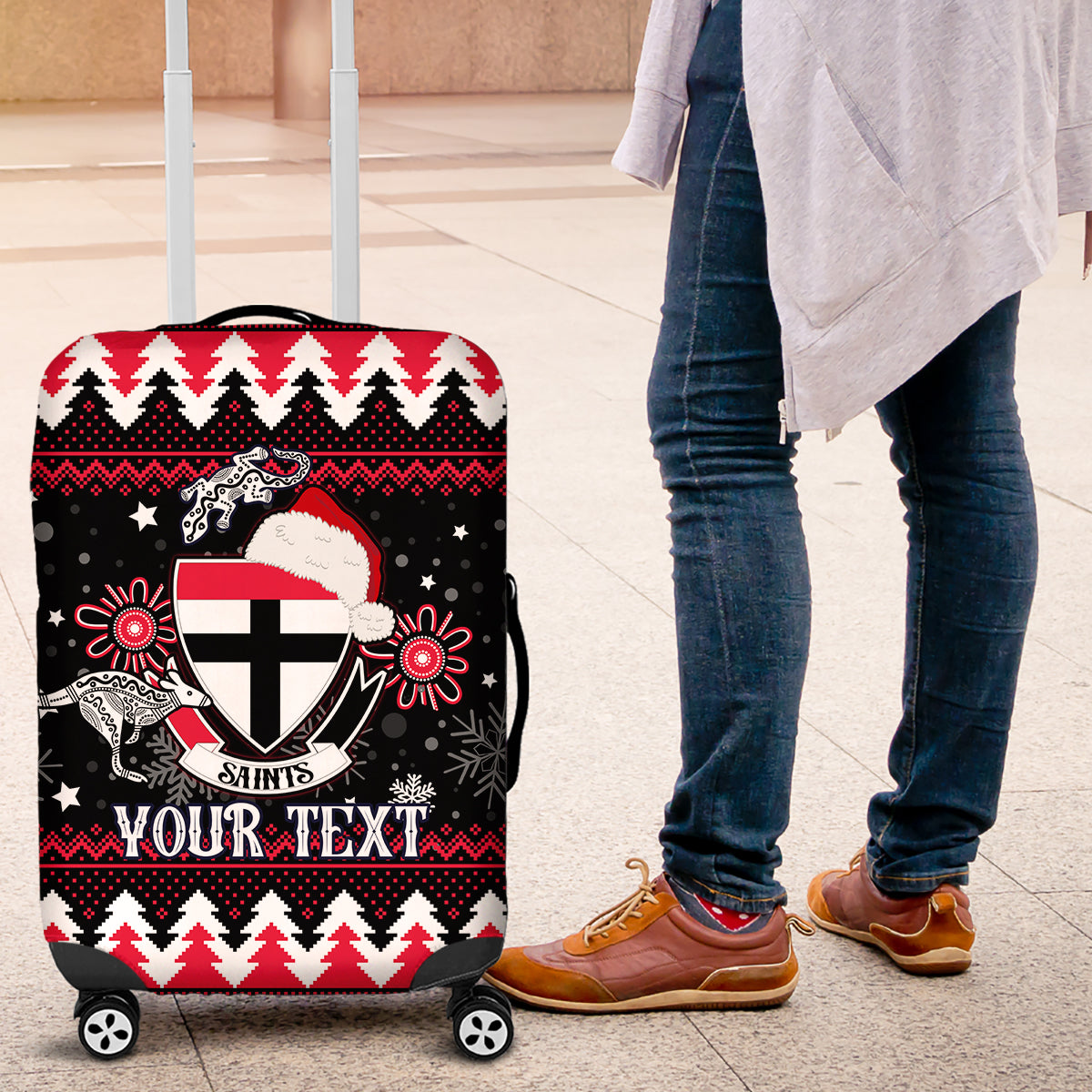 custom-st-kilda-saints-football-luggage-cover-christmas-vibe-2023