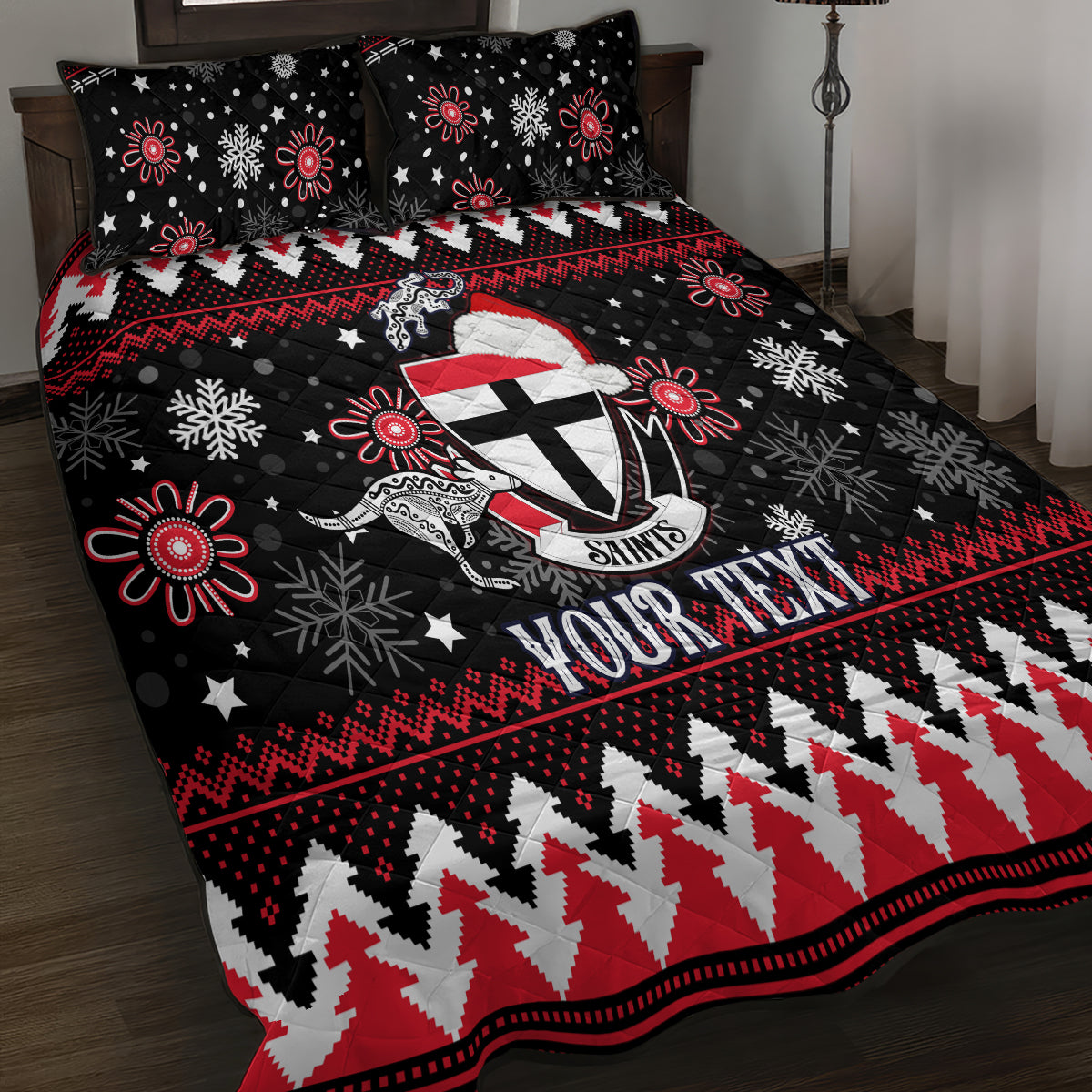 custom-st-kilda-saints-football-quilt-bed-set-christmas-vibe-2023