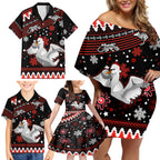 custom-swans-football-family-matching-off-shoulder-short-dress-and-hawaiian-shirt-christmas-vibe-2023