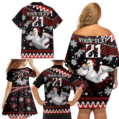 custom-swans-football-family-matching-off-shoulder-short-dress-and-hawaiian-shirt-christmas-vibe-2023