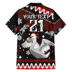 custom-swans-football-family-matching-off-shoulder-short-dress-and-hawaiian-shirt-christmas-vibe-2023