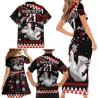 custom-swans-football-family-matching-short-sleeve-bodycon-dress-and-hawaiian-shirt-christmas-vibe-2023