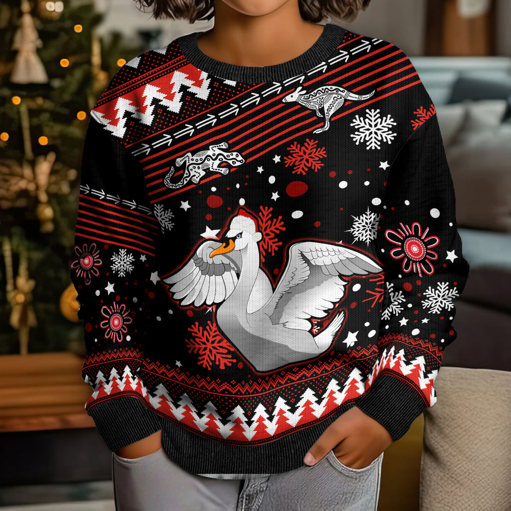 custom-swans-football-kid-ugly-christmas-sweater-christmas-vibe-2023