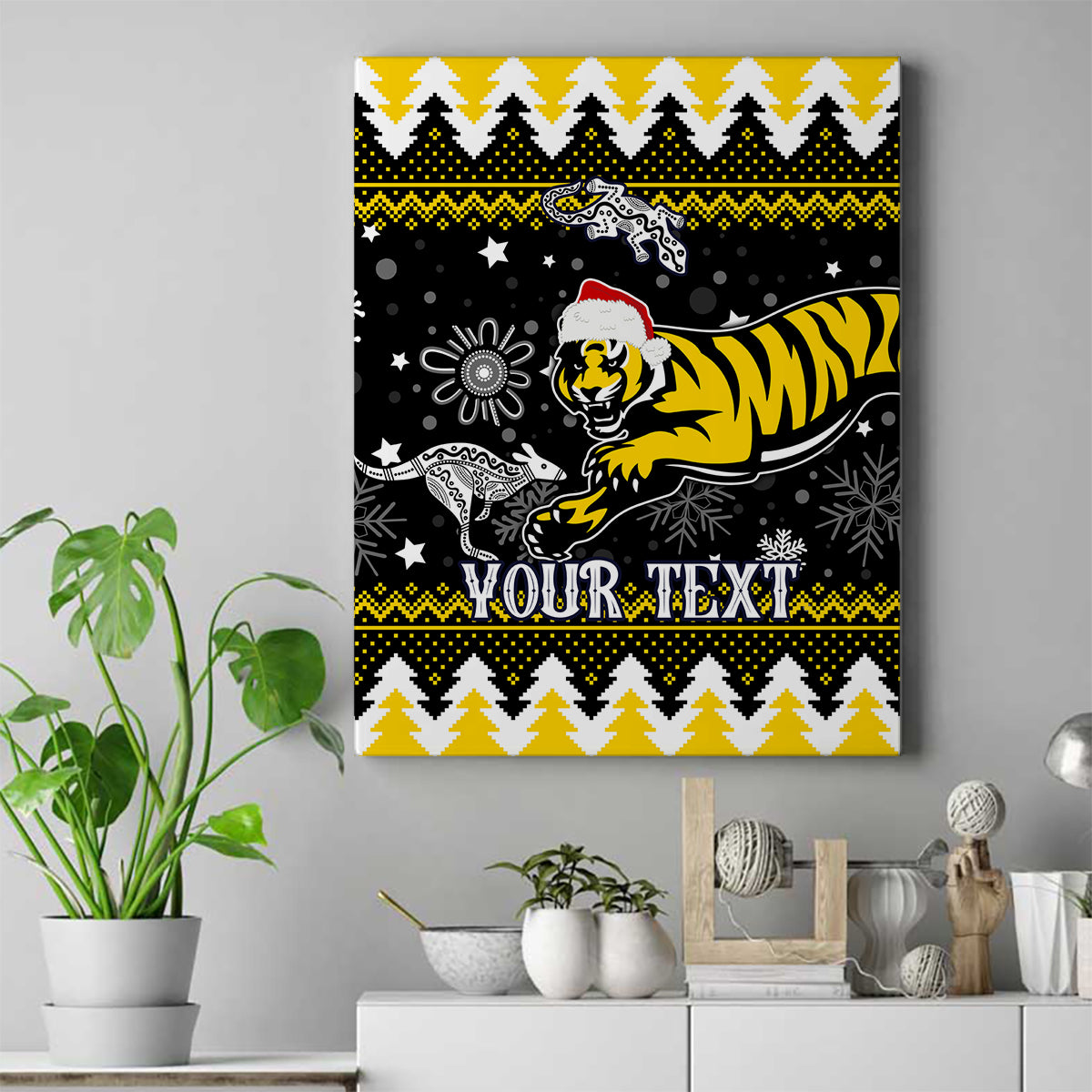 custom-tigers-football-canvas-wall-art-christmas-vibe-2023