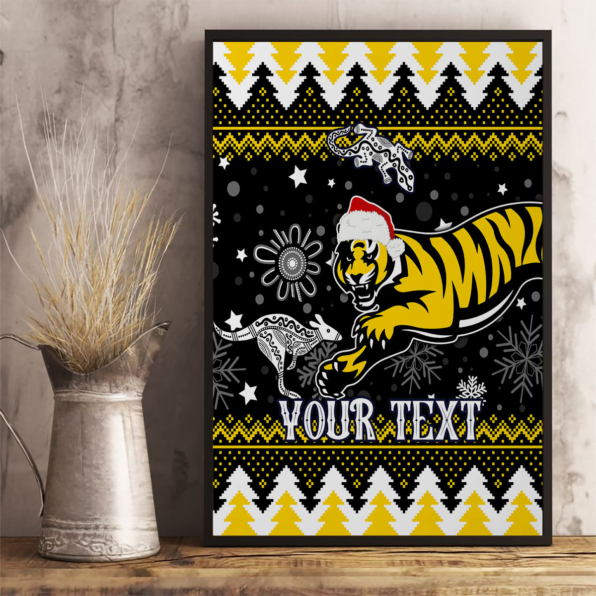 custom-tigers-football-canvas-wall-art-christmas-vibe-2023