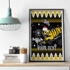 custom-tigers-football-canvas-wall-art-christmas-vibe-2023