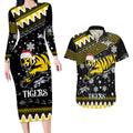 custom-tigers-football-couples-matching-long-sleeve-bodycon-dress-and-hawaiian-shirt-christmas-vibe-2023