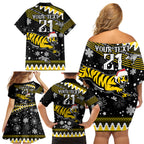 custom-tigers-football-family-matching-off-shoulder-short-dress-and-hawaiian-shirt-christmas-vibe-2023