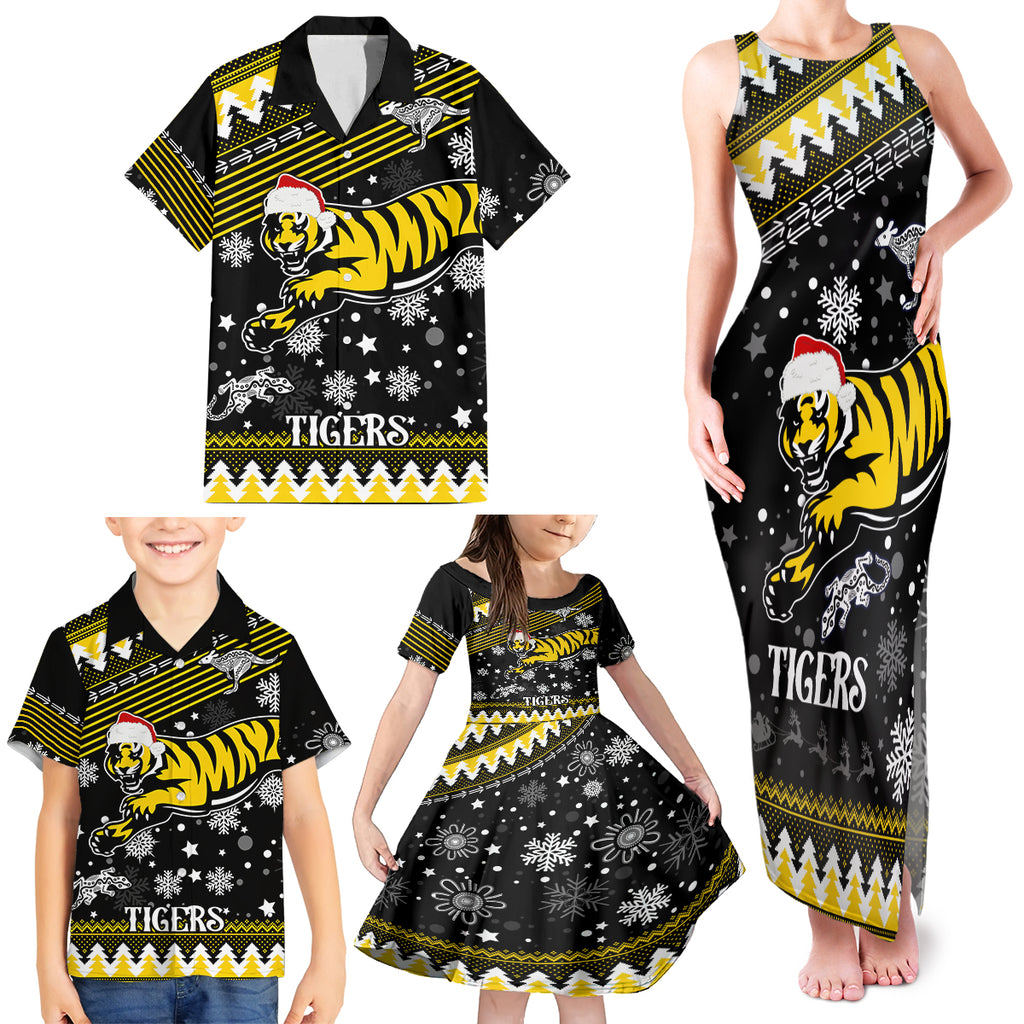 custom-tigers-football-family-matching-tank-maxi-dress-and-hawaiian-shirt-christmas-vibe-2023