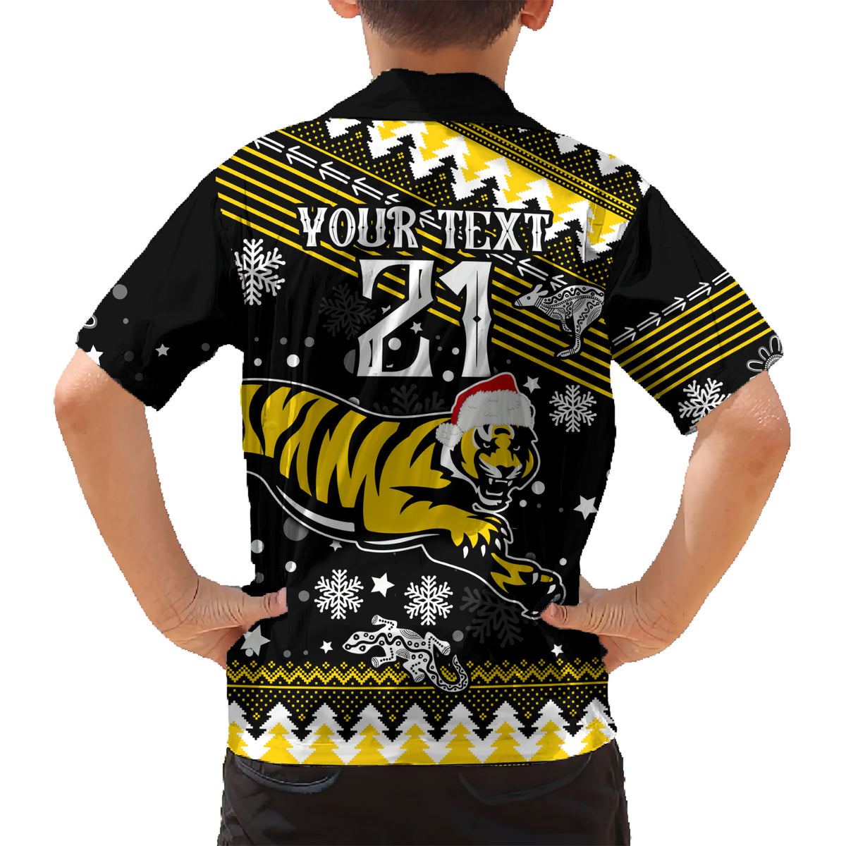 custom-tigers-football-kid-hawaiian-shirt-christmas-vibe-2023