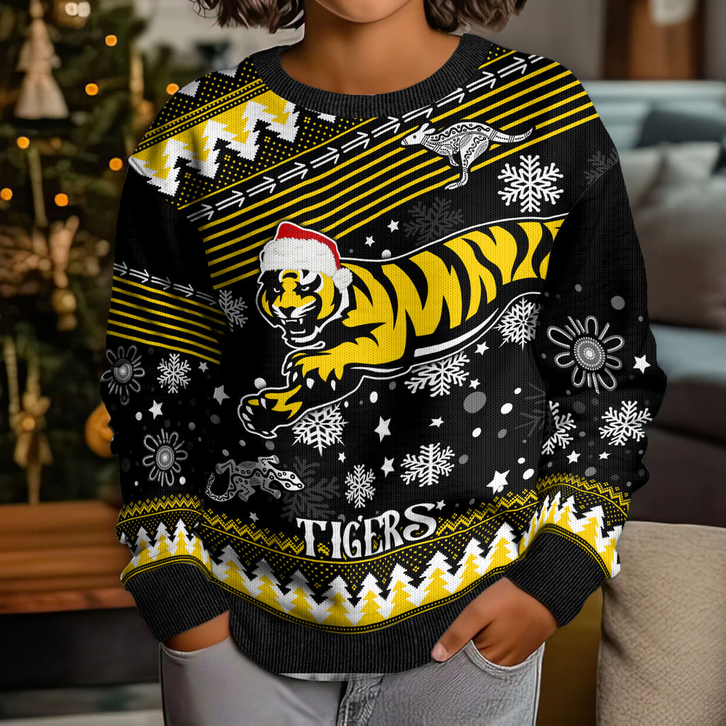 custom-tigers-football-kid-ugly-christmas-sweater-christmas-vibe-2023