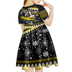 custom-tigers-football-kid-short-sleeve-dress-christmas-vibe-2023
