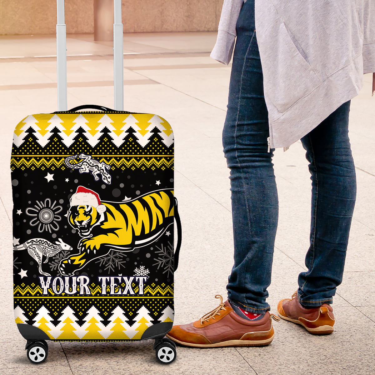 custom-tigers-football-luggage-cover-christmas-vibe-2023