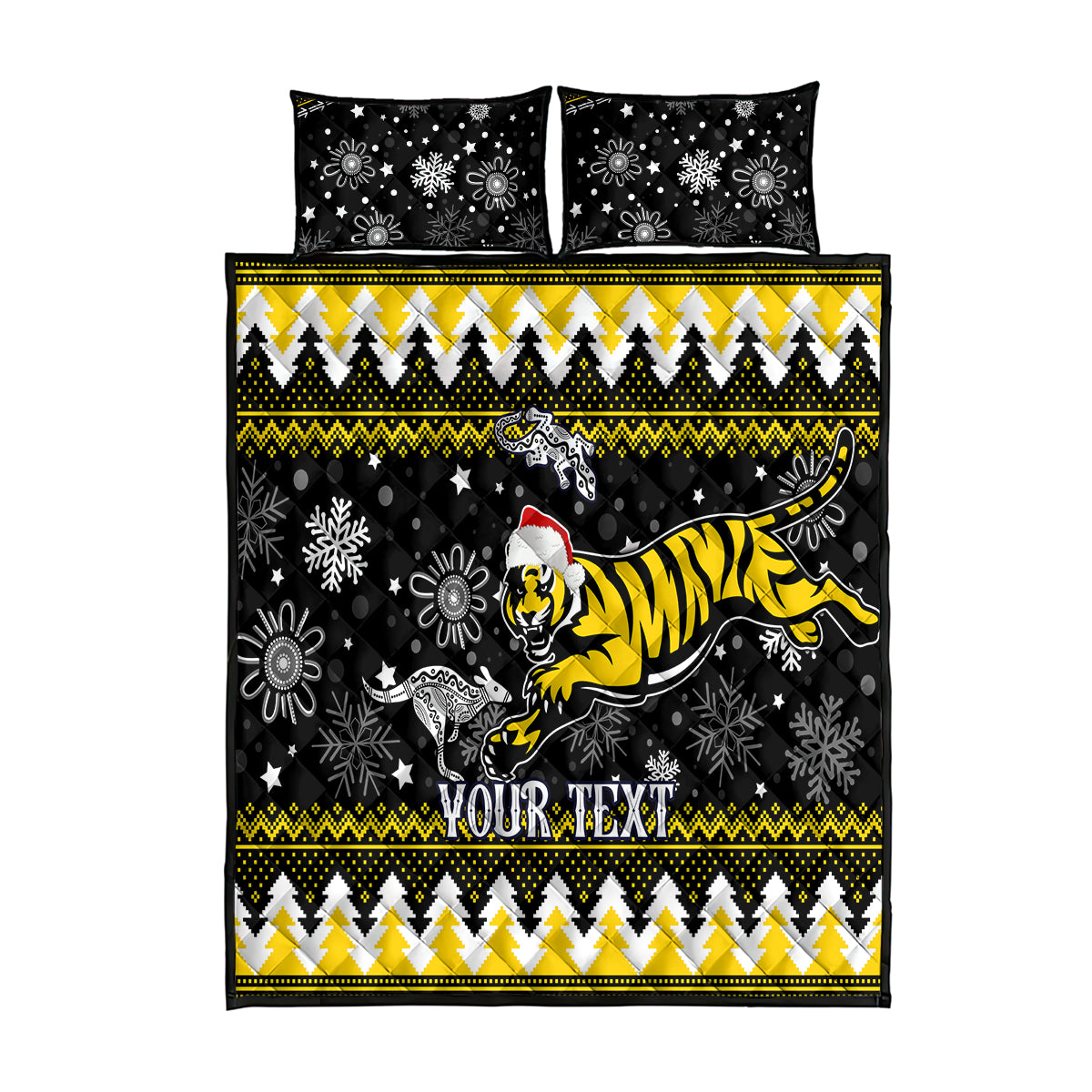 custom-tigers-football-quilt-bed-set-christmas-vibe-2023
