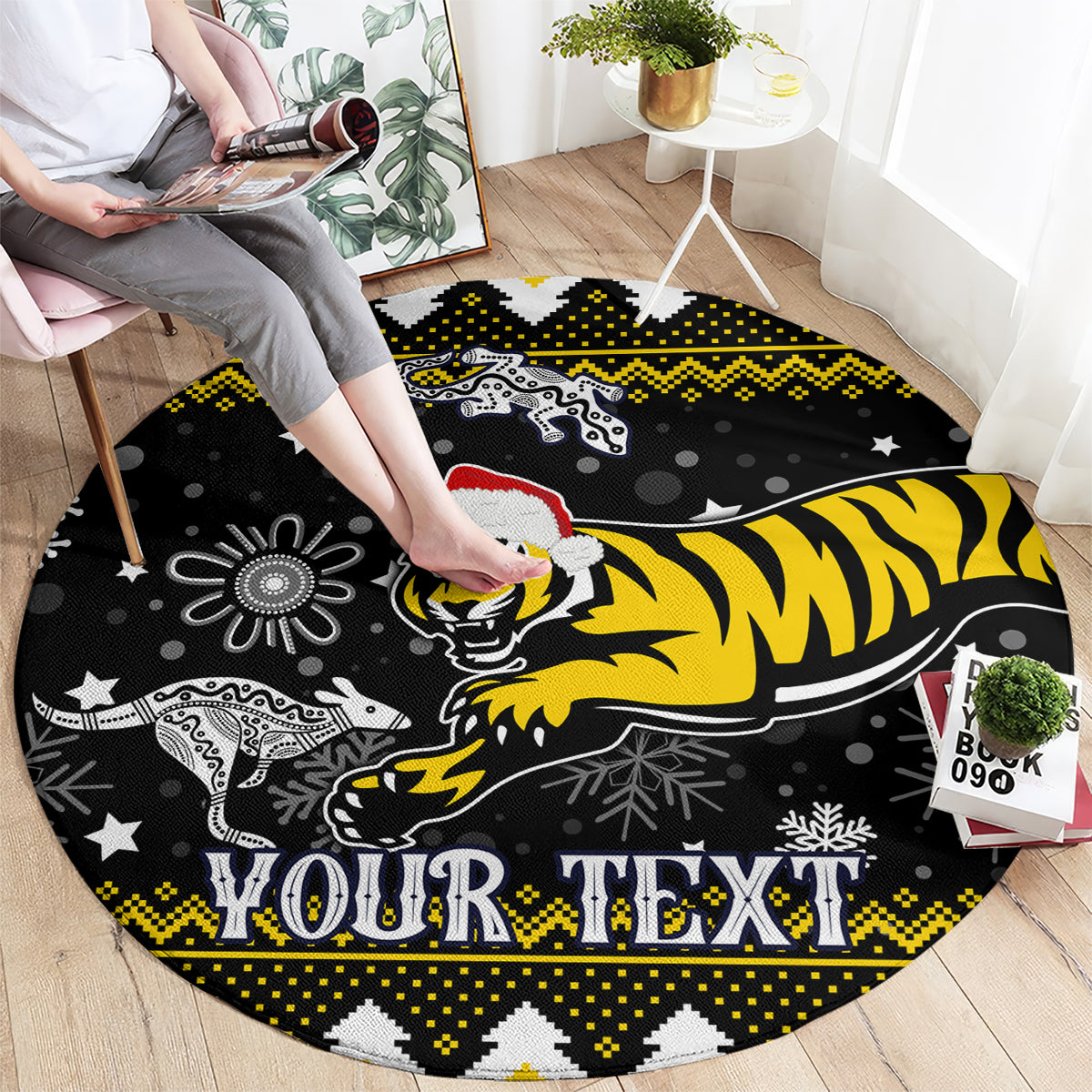 custom-tigers-football-round-carpet-christmas-vibe-2023