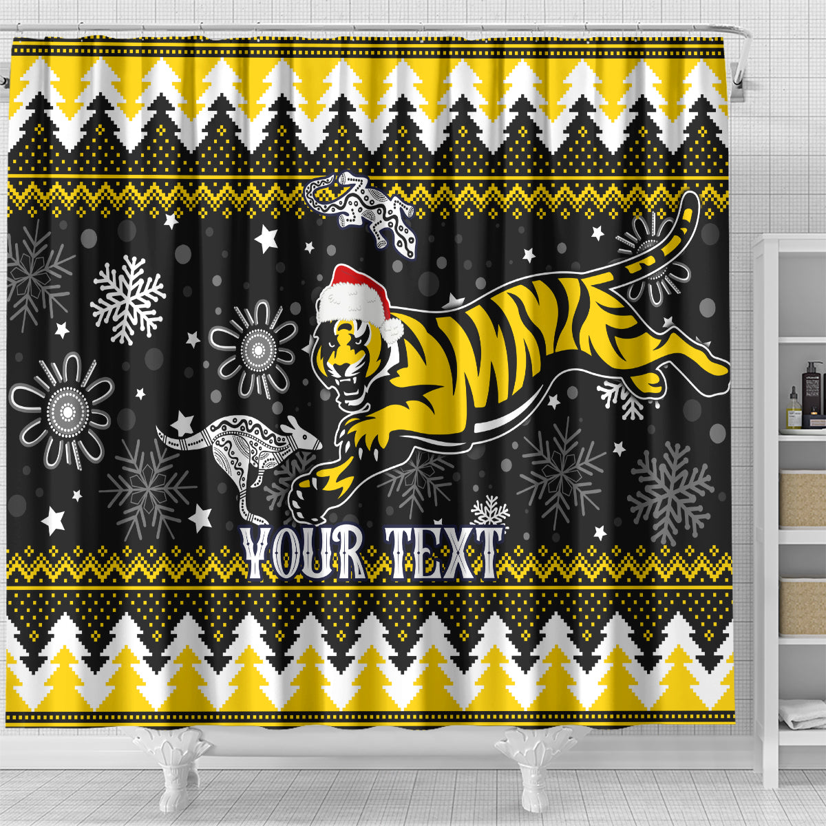 custom-tigers-football-shower-curtain-christmas-vibe-2023