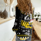 custom-tigers-football-women-casual-shirt-christmas-vibe-2023