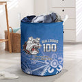 Bulldogs 100-year Anniversary Laundry Basket Simple Aboriginal Motif - Aussie Hoodie