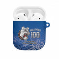 Bulldogs 100-year Anniversary AirPods Case Simple Aboriginal Motif - Aussie Hoodie