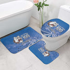 Bulldogs 100-year Anniversary Bathroom Set Simple Aboriginal Motif - Aussie Hoodie