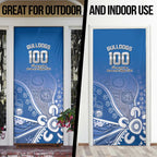 Bulldogs 100-year Anniversary Door Cover Simple Aboriginal Motif - Aussie Hoodie