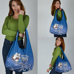 Bulldogs 100-year Anniversary Grocery Bag Simple Aboriginal Motif - Aussie Hoodie