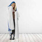 Bulldogs 100-year Anniversary Hooded Blanket Simple Aboriginal Motif - Aussie Hoodie