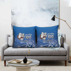 Bulldogs 100-year Anniversary Pillow Cover Simple Aboriginal Motif - Aussie Hoodie