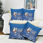 Bulldogs 100-year Anniversary Pillow Cover Simple Aboriginal Motif - Aussie Hoodie