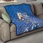 Bulldogs 100-year Anniversary Quilt Simple Aboriginal Motif - Aussie Hoodie