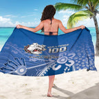 Bulldogs 100-year Anniversary Sarong Simple Aboriginal Motif - Aussie Hoodie