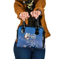 Bulldogs 100-year Anniversary Shoulder Handbag Simple Aboriginal Motif - Aussie Hoodie