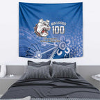 Bulldogs 100-year Anniversary Tapestry Simple Aboriginal Motif - Aussie Hoodie