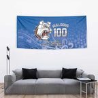 Bulldogs 100-year Anniversary Tapestry Simple Aboriginal Motif - Aussie Hoodie