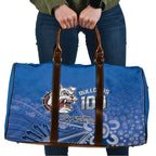 Bulldogs 100-year Anniversary Travel Bag Simple Aboriginal Motif - Aussie Hoodie