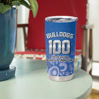 Bulldogs 100-year Anniversary Tumbler Cup Simple Aboriginal Motif - Aussie Hoodie
