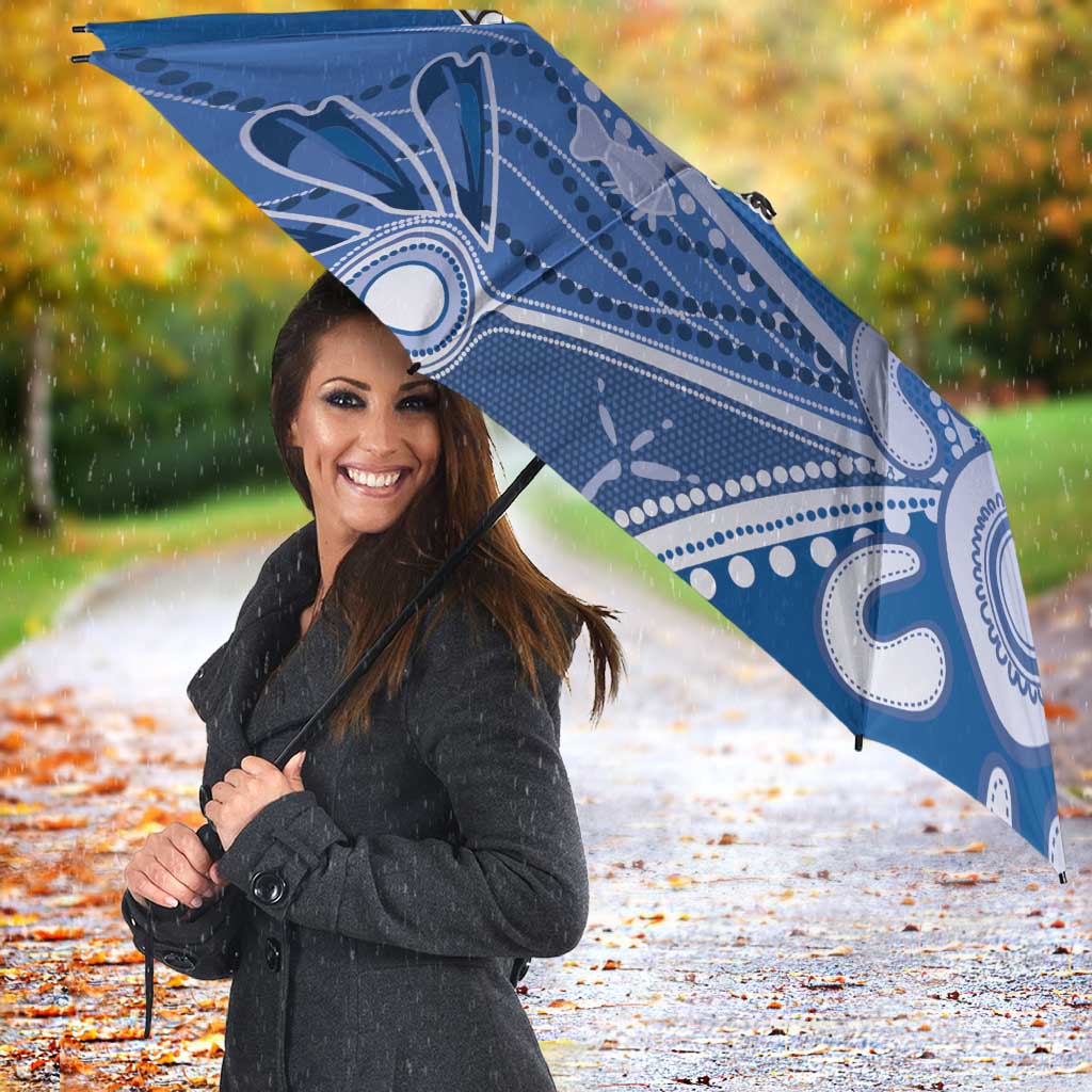 Bulldogs 100-year Anniversary Umbrella Simple Aboriginal Motif - Aussie Hoodie