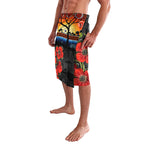 ANZAC Day Australia Poppy Flower Lavalava Aboriginal Style