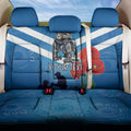 Custom Bulldogs Rugby ANZAC Back Car Seat Cover The Military Soldiers with Aboriginal Style