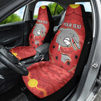 Custom Dolphins Rugby ANZAC Car Seat Cover Aboriginal and Army Patterns