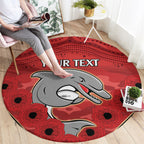 Custom Dolphins Rugby ANZAC Round Carpet Aboriginal and Army Patterns