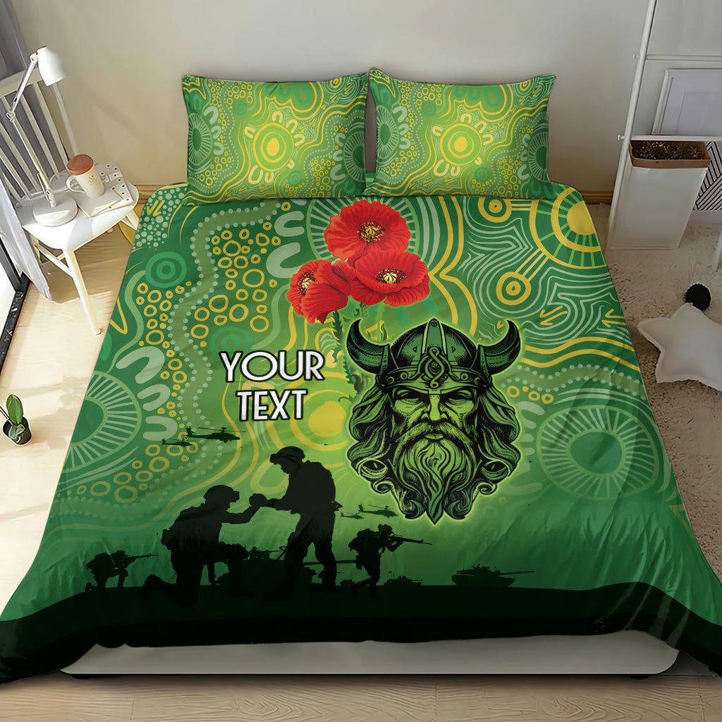 Custom Raiders Rugby ANZAC Bedding Set Canberra The Military Soldiers