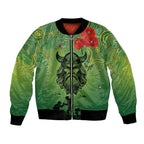 Custom Raiders Rugby ANZAC Bomber Jacket Canberra The Military Soldiers