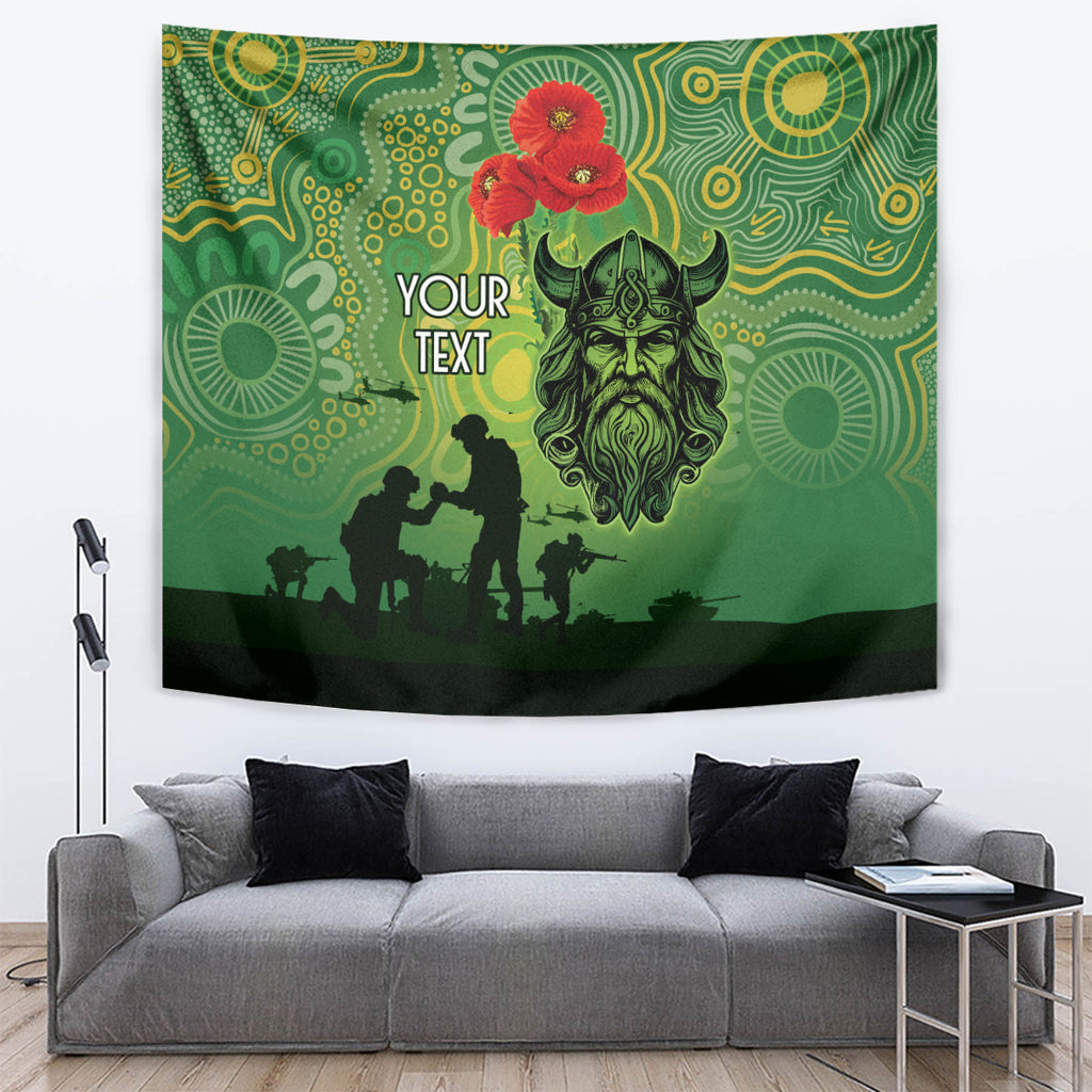Custom Raiders Rugby ANZAC Tapestry Canberra The Military Soldiers