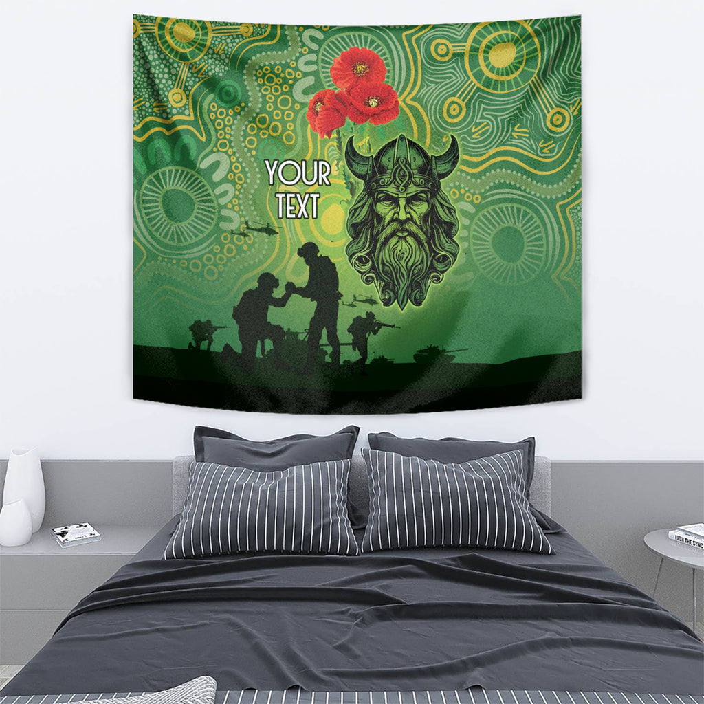 Custom Raiders Rugby ANZAC Tapestry Canberra The Military Soldiers