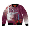 Custom Sea Eagle Rugby ANZAC Bomber Jacket The Military Soldiers with Red Poppy