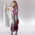 Custom Sea Eagle Rugby ANZAC Hooded Blanket The Military Soldiers with Red Poppy