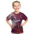 Custom Sea Eagle Rugby ANZAC Kid T Shirt The Military Soldiers with Red Poppy