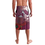 Custom Sea Eagle Rugby ANZAC Lavalava The Military Soldiers with Red Poppy