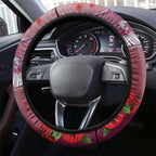 Sea Eagle Rugby ANZAC Steering Wheel Cover The Military Soldiers with Red Poppy